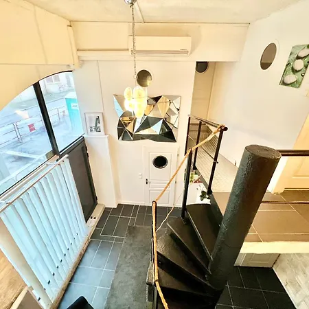 Grand Duplex - Chic & Confort - Vieux-port 2min A Pied - Climatisation - Wifi Gratuit アパート ラ・ロシェル