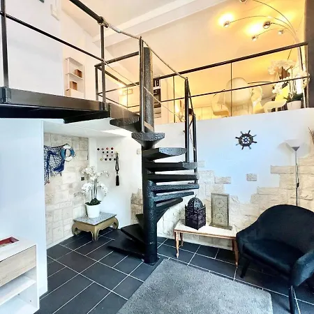 Grand Duplex - Chic & Confort - Vieux-port 2min A Pied - Climatisation - Wifi Gratuit Appartement