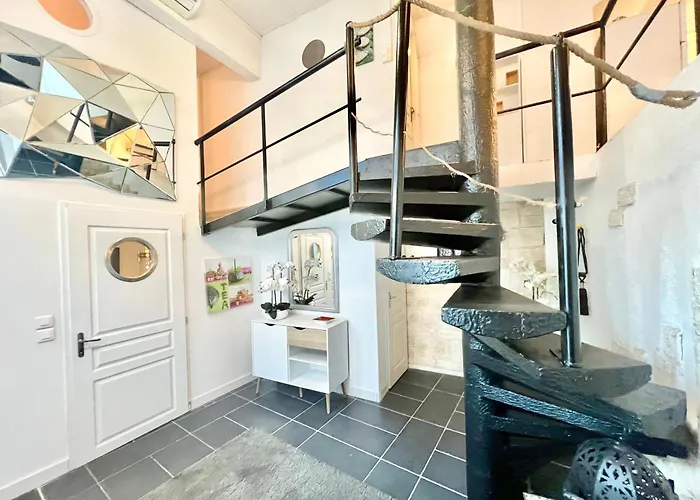 Grand Duplex - Chic & Confort - Vieux-port 2min A Pied - Climatisation - Wifi Gratuit 아파트 *