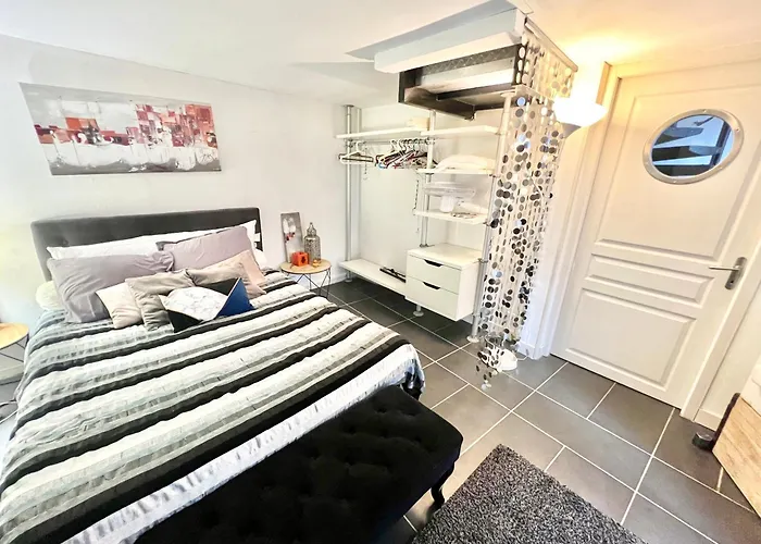 아파트 Grand Duplex - Chic & Confort - Vieux-port 2min A Pied - Climatisation - Wifi Gratuit 라로셸