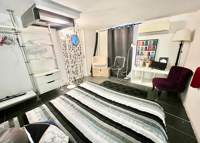 Grand Duplex - Chic & Confort - Vieux-port 2min A Pied - Climatisation - Wifi Gratuit 아파트 *